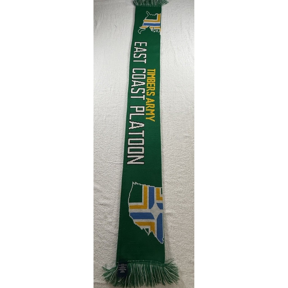 Lot Of 2 East Coast platoon Timbers Army Scarf‎ "All Right On The Eastern Front"